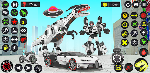 Dino Transform Robot Car Game – Apps no Google Play