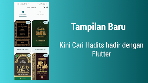 Android application Cari Hadits by RMA Projects screenshort