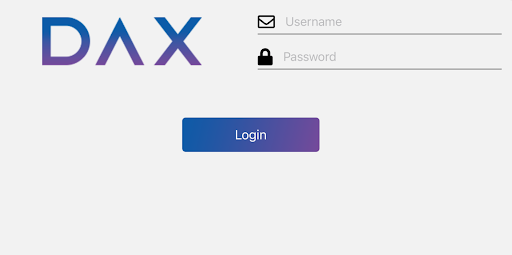 Android application DAX Sync screenshort