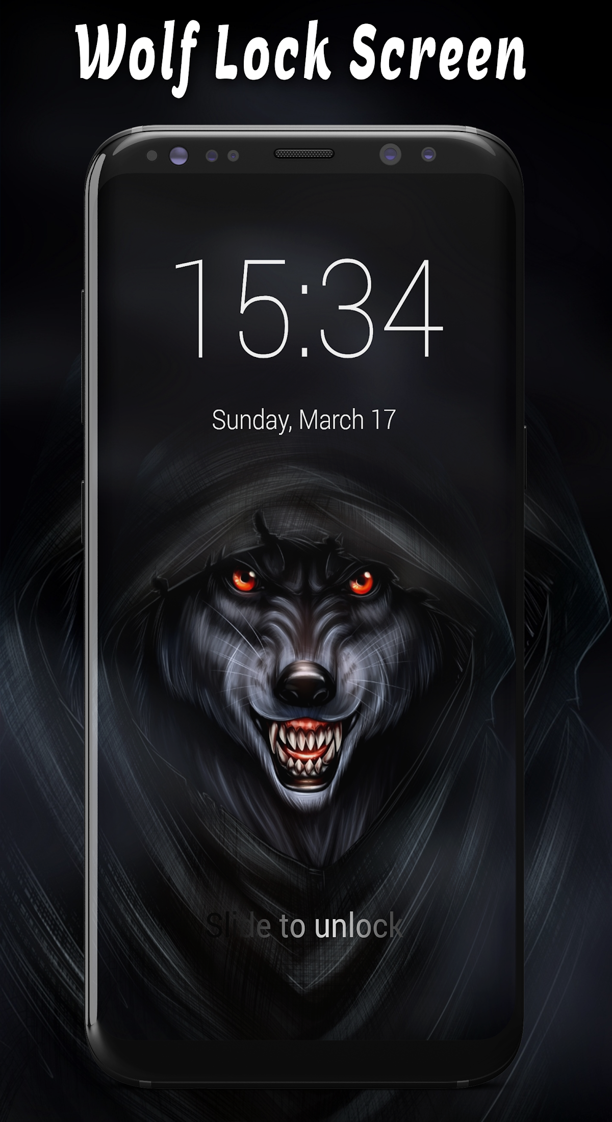 Wolf Passcode Lock Screen