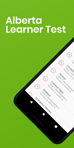 Android application Alberta Driving Test 2023 Prep screenshort