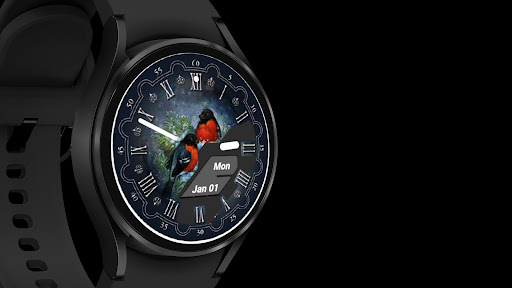 Bullfinches Watch Face screenshot 8