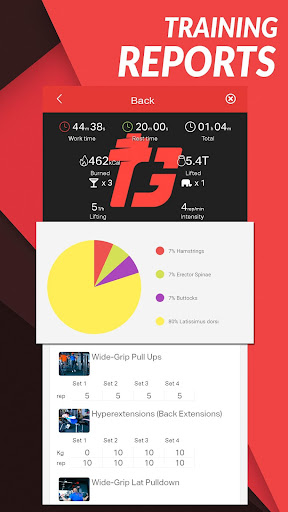 GT personal gym trainer Screen 3