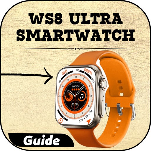 WS8 ultra smartwatch guide logo