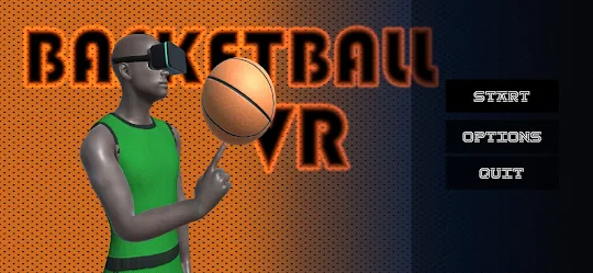 Realidade virtual de basquete