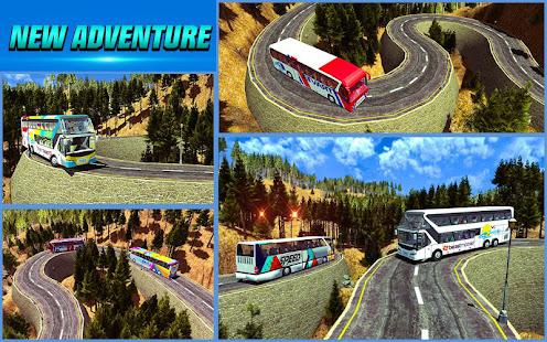 Impossible Bus Simulator Tracks Driving screenshots 10