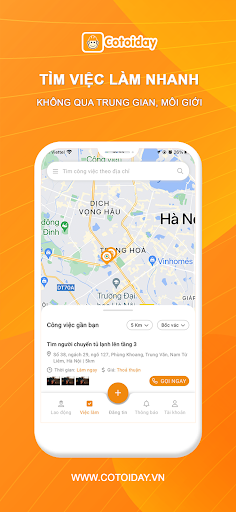 Android application Có Tôi Đây screenshort