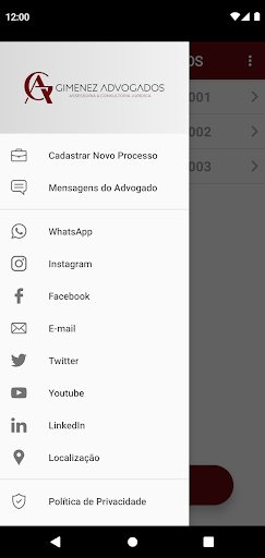 Gimenez Advogados Screen 3