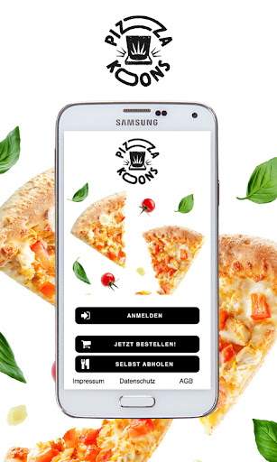 Android application Pizza Koons screenshort
