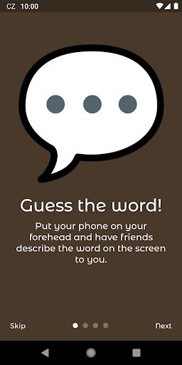 Parlera — word guessing game Screen 2