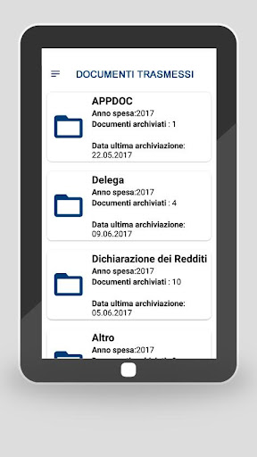 CAF LF APP Screen 3