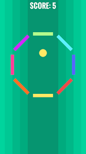 Ball Jumping Color Hexagon