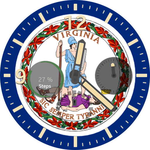 Virginia Flag Watchface logo