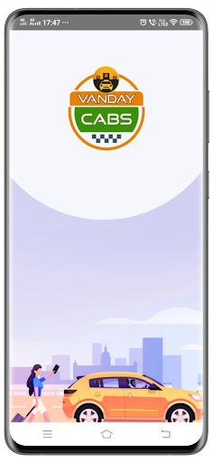 Android application Vanday Cabs screenshort