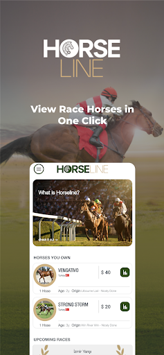Android application Horseline screenshort