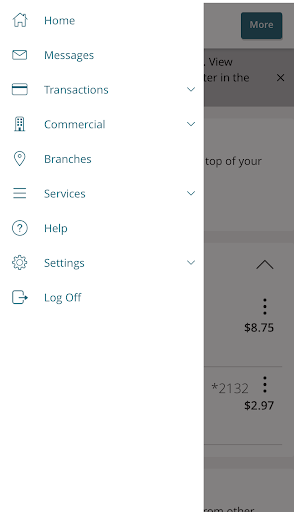 TASI Bank Mobile Banking Screen 2