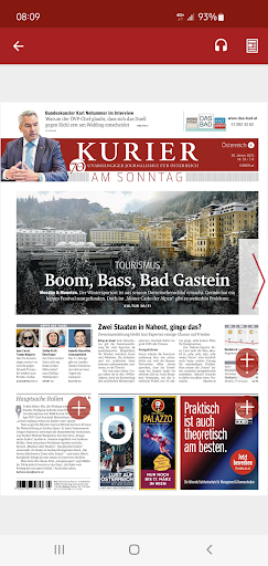 KURIER - News & ePaper Screen 3