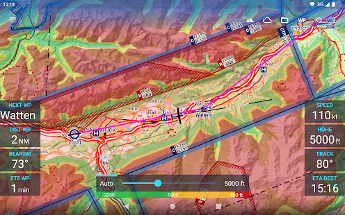 Avia Maps - Luftfahrtkarten Screenshot