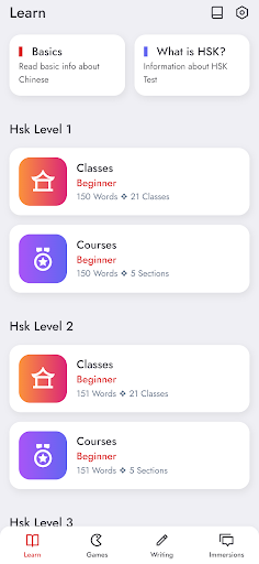 Android application AdvanChinese Learning Chinese screenshort
