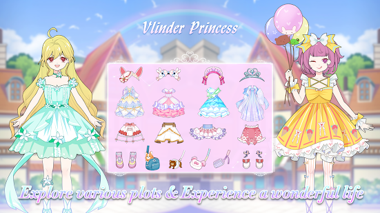Vlinder Princess-ドレスアップゲーム、アバターフェアリー