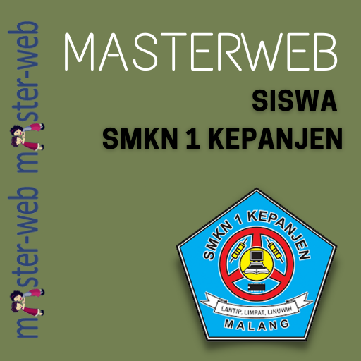 MASTER-web SMKN 1 Kepanjen logo