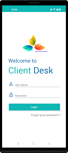Android application Gpower Investments screenshort