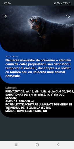 Amenzi Ordine Publică Screen 2