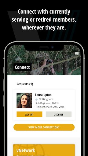 vHub for Armed Forces Screen 2