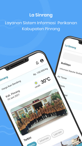 Android application LaSinrang - DISKAN PINRANG screenshort