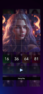 AI: Beautiful Girl Puzzles