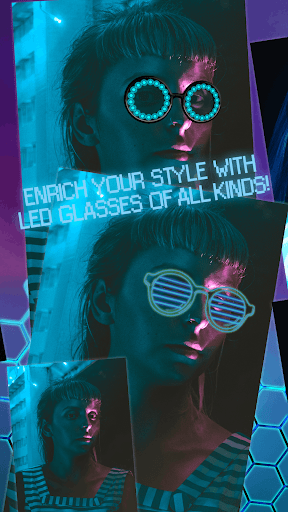 LED Glasses Sticker Editor Screen 2