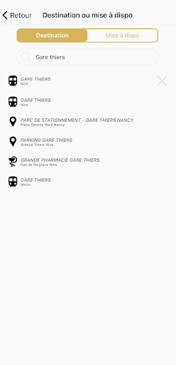 Android application SEVEN DRIVER RIVIERA screenshort