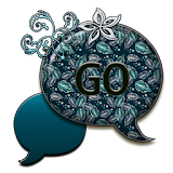 GO SMS THEME/AquaLeaves4U icon