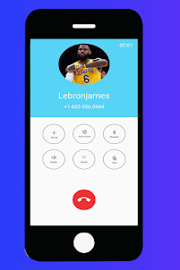 Fake Video Call LeBron James