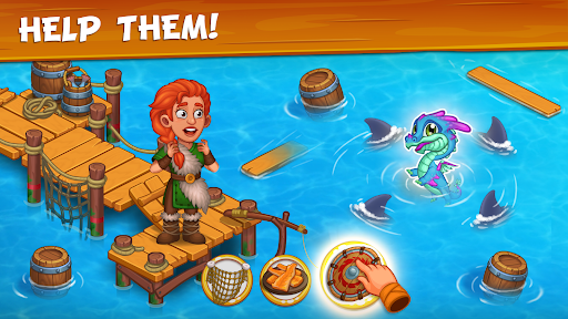 Vikings and Dragon Island Farm - Simulation - games