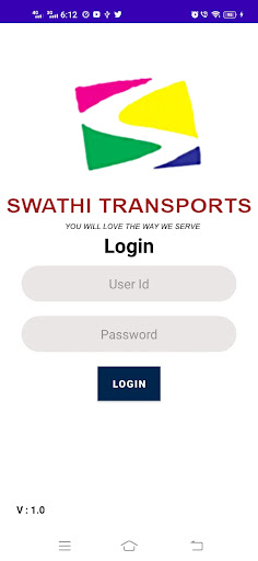 Swathi Transports Screen 3