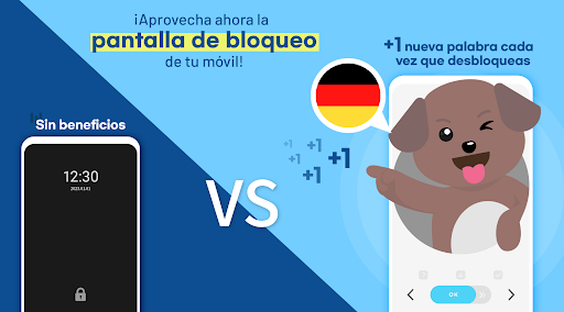 Android application WordBit Alemán screenshort
