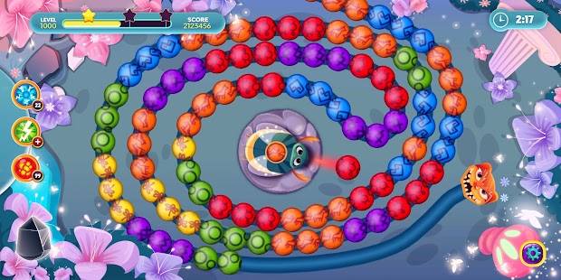 Violas Quest: Marble Blast Bubble Shooter Arcade Screenshot