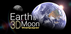 Earth & Moon 3D Live Wallpaperのおすすめ画像1