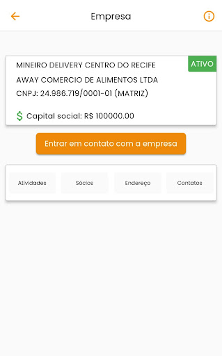 Busque Empresa Screen 3