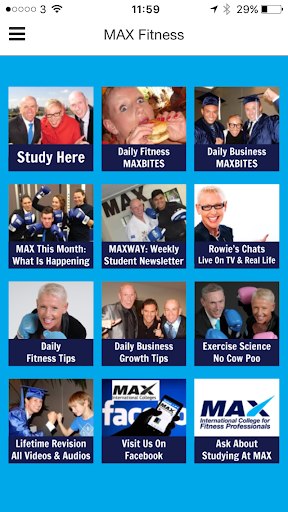 MAX Colleges App Screen 3