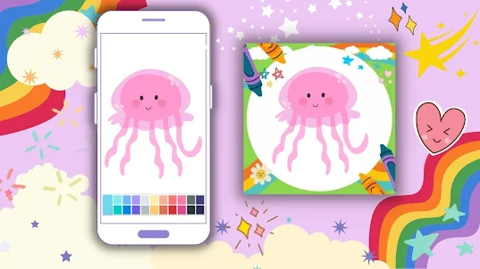 Off Coloring Book: Jellyfish