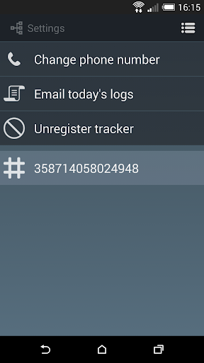 GpsGate Tracker Screen 2