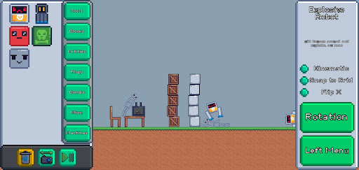Android application Super Simple Sandbox 2D screenshort