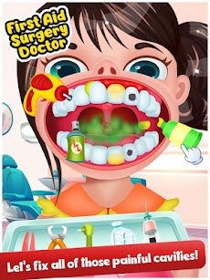 口ケアドクター - クレイジー歯科医＆手術ゲームのおすすめ画像3