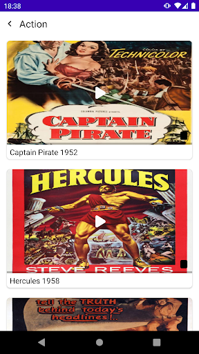 Classic Old Movies Screen 3