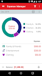 screenshot of Expense Manager: budget, money