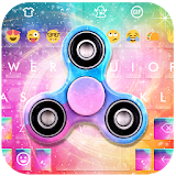 Rainbow Spinner Emoji Keyboard Theme icon