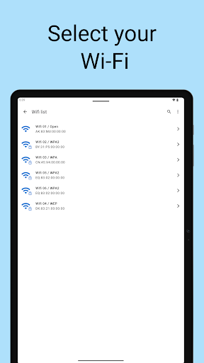 Screenshot of Wifi password all in one