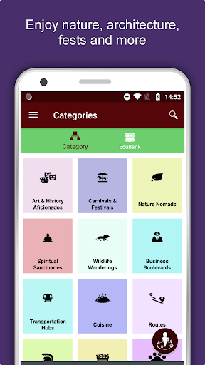 Android application Helsinki Travel & Explore, Off screenshort
